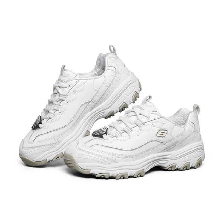 (WMNS) Skechers D lites Sr White Women's 76605-WHT