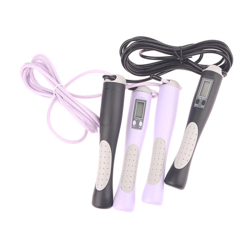 2.8M Digital Counting Jump Rope With Non-Slip Handle Adjustable Skipping Rope Jumping Rope With Counter For Kids Adults