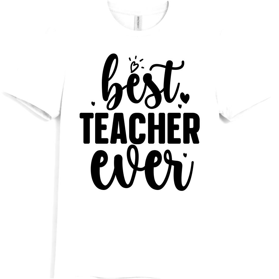 Camiseta Melhor Professor de Sempre Presente de Agradecimento Fim de Período Escola Gráfica Top