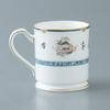 NARUMI Sharilamoon Mug, 330cc, Retro, Modern, Elegant, Stylish, Large, Gift, Made in Japan, Gift Boxed, 8661-2530J