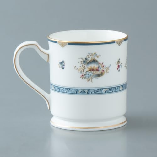 NARUMI Sharilamoon Mug, 330cc, Retro, Modern, Elegant, Stylish, Large, Gift, Made in Japan, Gift Boxed, 8661-2530J