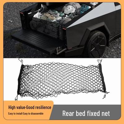 Tesla Cybertruck Rear Bed Net Pocket Accessories