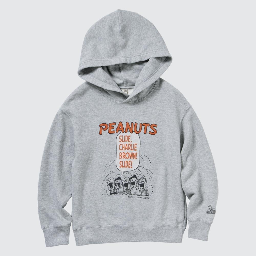 

Парка UNIQLO KIDS PEANUTS Sweat Pull с длинными рукавами B
