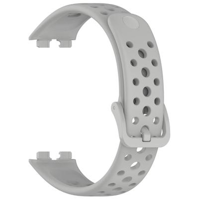 Soft Replacement Silicone Watch Strap Wristband Breathable Bracelet Smart Watch Accessories Watchband for Band 9/8
