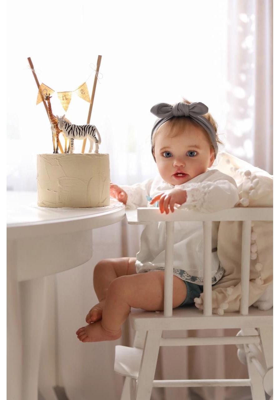 60cm Realistic Reborn Baby Doll Lottie with Visible Veins 60cm Cloth Body