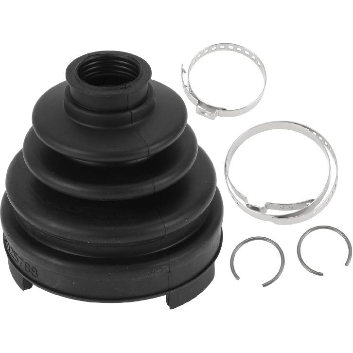 1 Set CV Joint Boot Kit for Nissan Murano 2009-2014 for Nissan Quest 2011-2017 Inner Constant Velocity Joint Boot W/Clamps No.C974A1JA0A Black Rubber