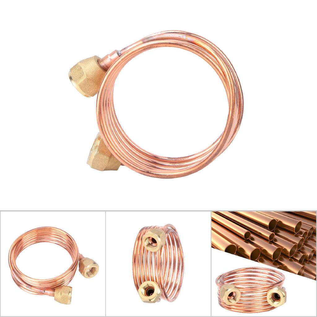 Soft Flexible Copper Capillary Tubing 2.8mm G14" Refrigeration Parts (1500mm)