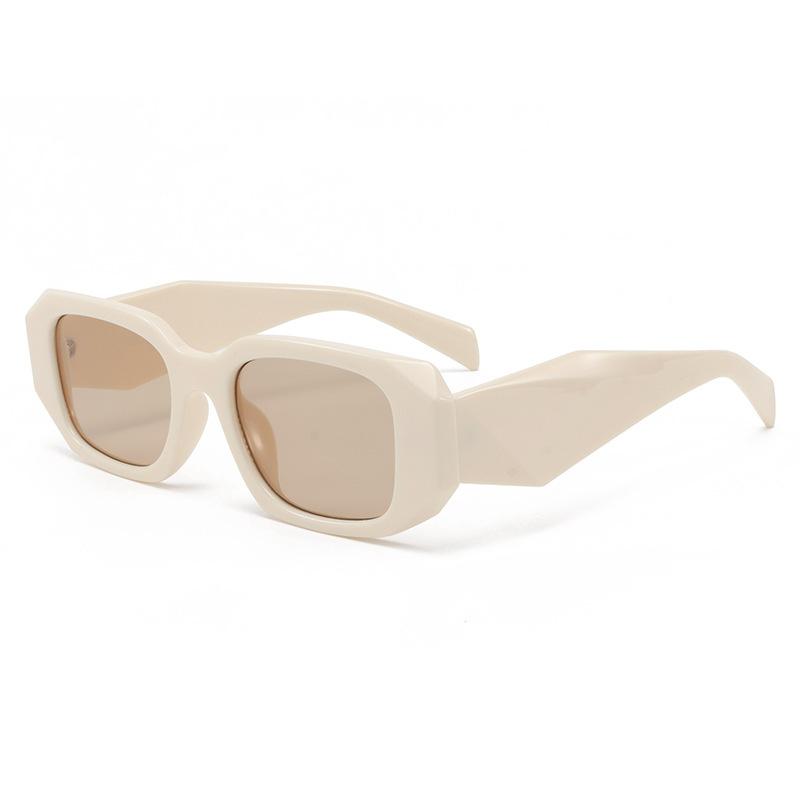 

Солнцезащитные очки с защитой от УФ-лучей Женские высококлассные квадратные металлические солнцезащитные очки на петлях Metal hinge