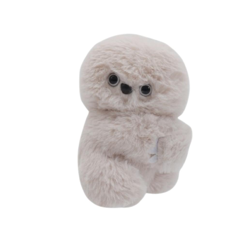 Simulation Owl Plush Slap Bracelet Wrist Style Owl Plush Wrist Band  Christmas Toy хаки