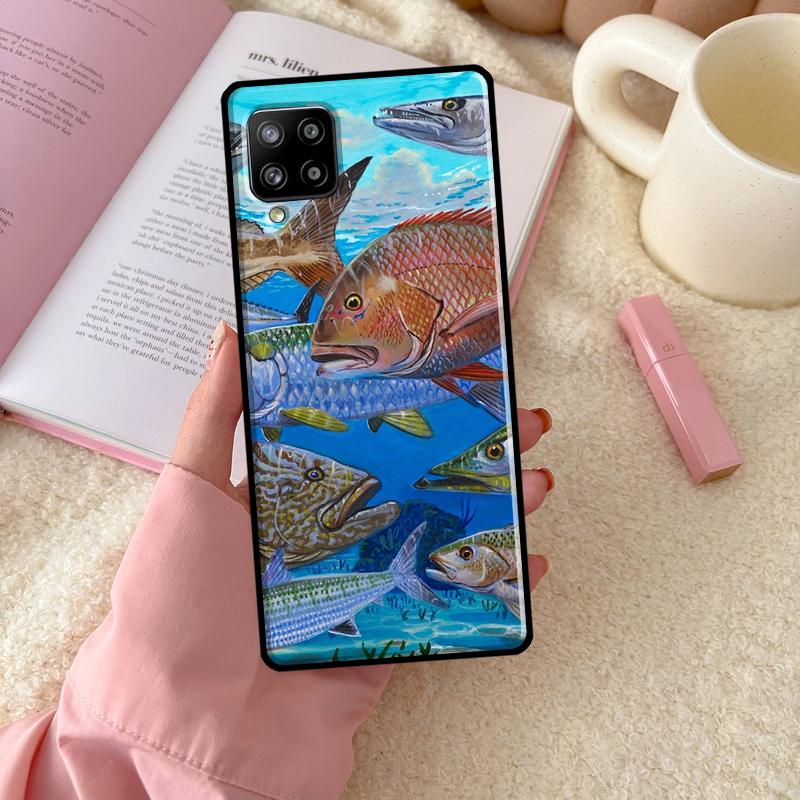 Mahi gamefish For Samsung Galaxy A06 A16 A26 A36 A56 A52 A53 A33 A13 A34 A54 A14 A15 A35 A55 A22 A32 Case