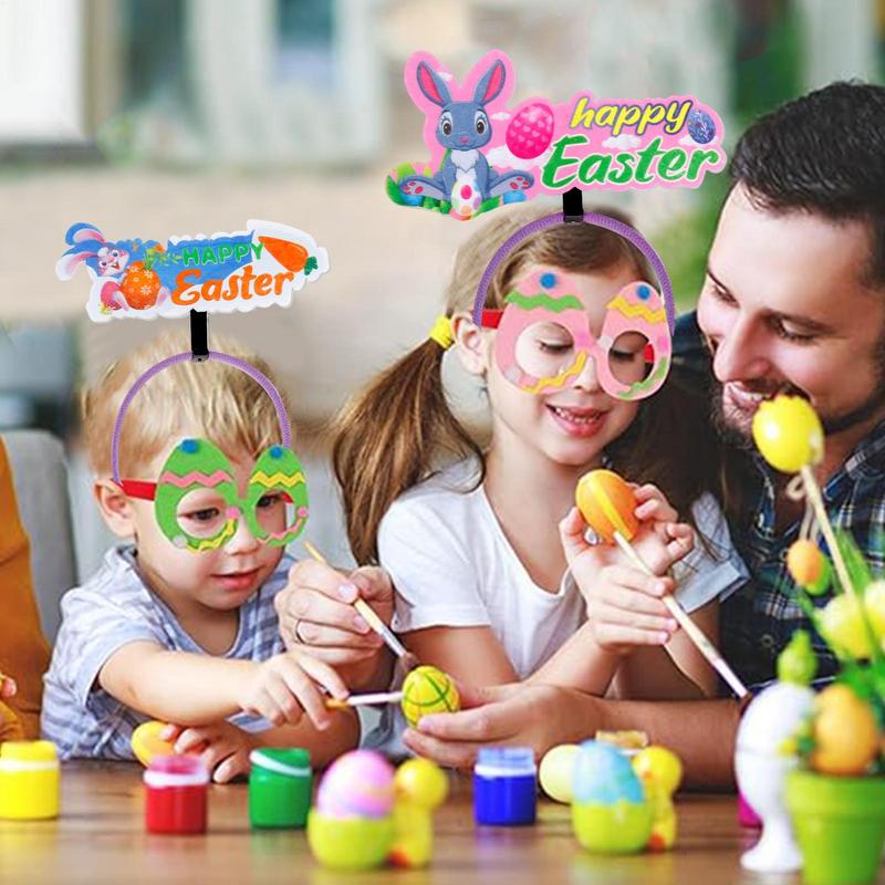 Head Bands For Women's Hair Easter 6X Bunny Ears Holiday Party Hair Accessories Headbands For Party Favor Easter Party Favors