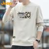 Jeep Men's Round Neck Long Sleeve Sweatshirt
