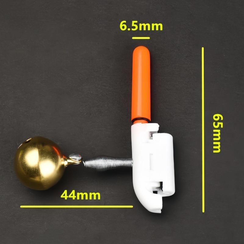 1/2Pcs Electronic Fishing Light Stick Rod Bell Luminous Fishing Float Led Usb Charge Fish Bite Alarm Tackle