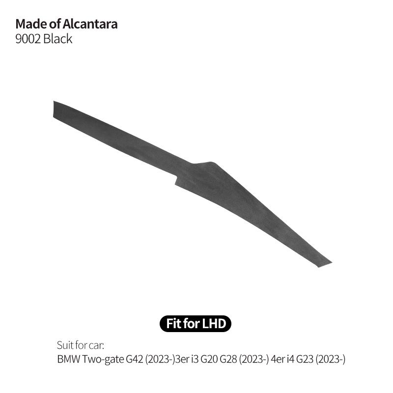 For BMW G42 3er I3 G20 G28 G23 Dashboard Cover trument Panel Trim Stickers Made of Alcantara Car Interior Tuning Accessories