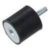 M6 M8 M10 Thread Rubber Mounts Black Crash Pad Damper Type VD Vibration Isolators  Boat Car