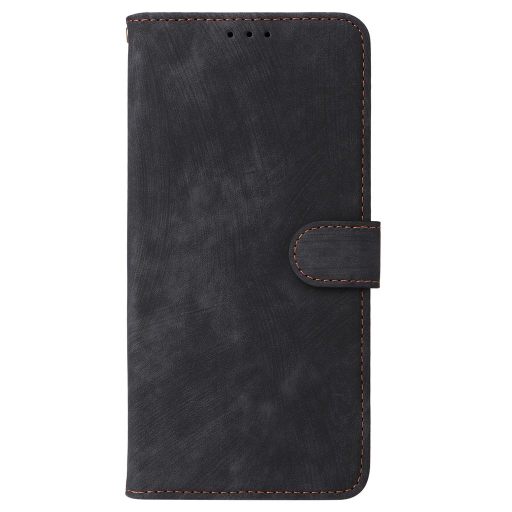 For Xiaomi Redmi 13C 5G/Redmi 13R 5G/Poco M6 5G Case RFID Blocking Leather Phone Shell with Wrist Strap