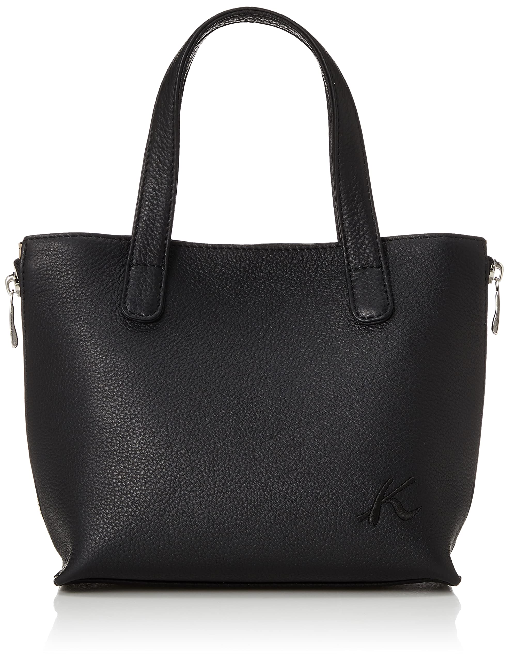 

Mini Size Handbag Beige 15521 [Kitamura] Y-1300 Women s Black/Sand [Black]