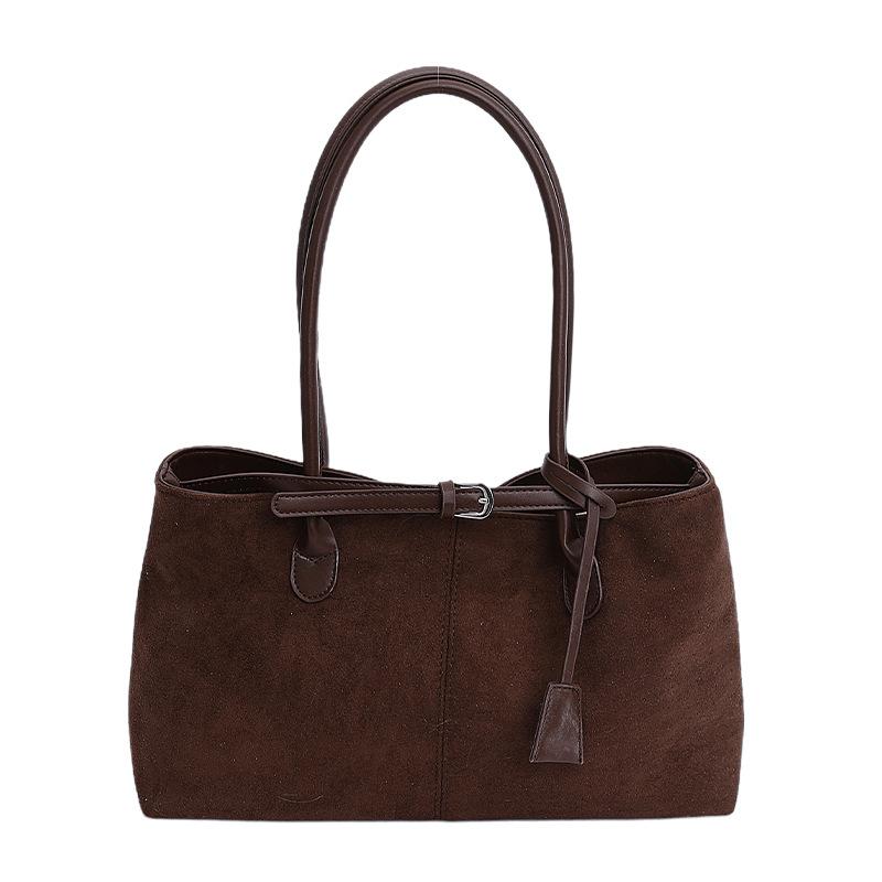 Tote Bag Designer Retro PU Leather Shoulder Bag for Women42611902Winter Trend Y2K Fashion Handbags Females Travel Luxury Handbag