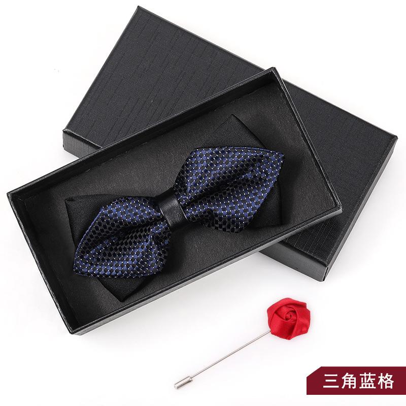Bow Tie Men'S Wedding Groom Best Man Red Suit Shirt British Brothers Korean Bow Women'S Gift Box