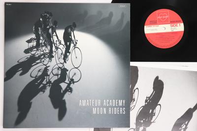 LP Record MOONRIDERS  Amateur Academy RAL8817 DEAR HEART 1984 Japan Japanese PopRock Used