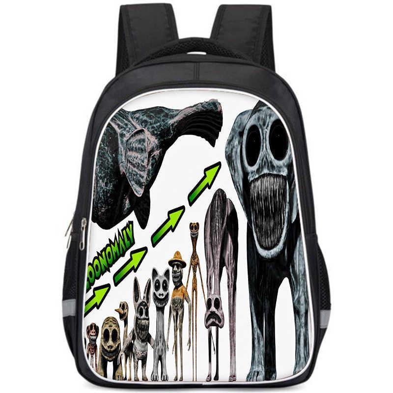 Zoonomaly Große Kapazität Leichter 3D Oxford-Stoff Rucksack Für Kinder Schule