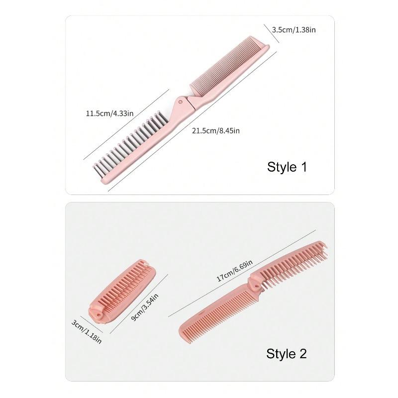 Self-Cleaning Hairbrush, Retractable Hairbrush, Easy Clean Hairbrush With Retractable Bristles, Anti-Static Massage Brush, Easy Hair Removal