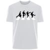 T-shirt Blanc Classique Beatles Passage Piéton Impression Style Rock Rétro Coupe Ample Manches Courtes Unisexe