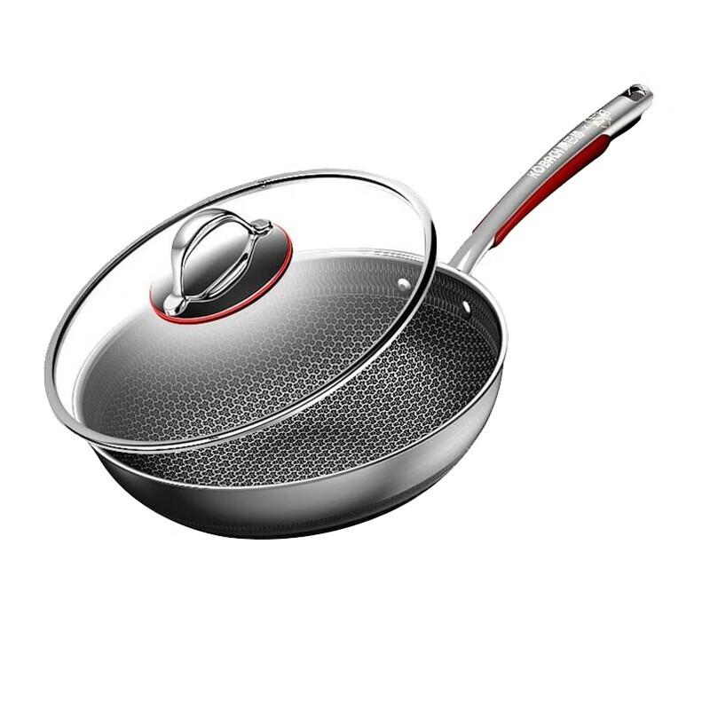 KBH 32cm Double-Sided Honeycomb Non-Stick Wok