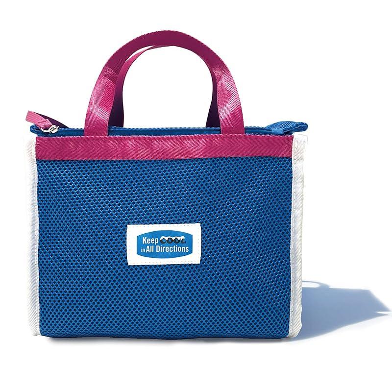 

[Root] 1159 With ice pack pocket Simple cold storage tote bag PT thermo keeper 6D cool (01 blue)