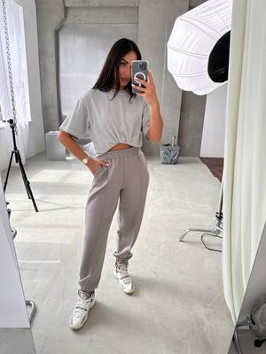 Dámske nohavice Joggers 7XL Sivá (2208244-60-62:165)