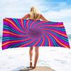 Psychedelic Stripe Beach Towels for Adults Quick Dry Bath Towel Pool Towels for Adults Swimming Towel hot tub Towels Shower