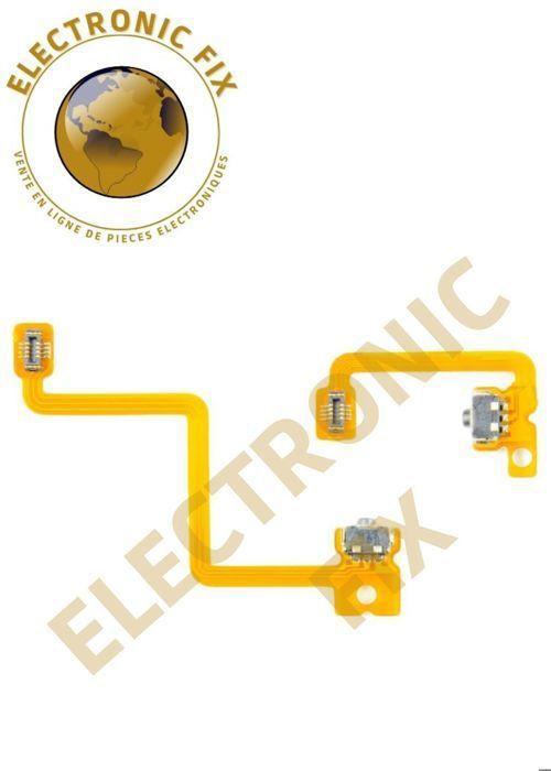 ELECTRONICFIX Set of Trigger Button Contactor Tablecloth L &; Flexible Cable Compatible with Nintendo 3DS