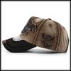 White Fang Eagle Print Logo CA732 for Men and Suitable for Running and Outdoor Activities Cap, (Black), Women,