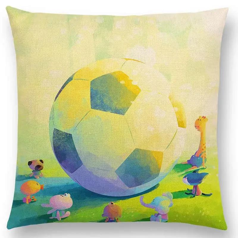 Neuankömmling Niedliche Cartoon-Tiere Kleine Katze Traum Elch Hübsches Mädchen Wald Leuchtender Stern Kissenbezug Sofa Wurfkissenbezug