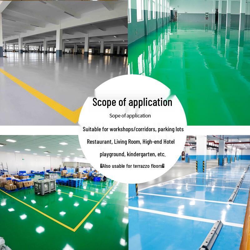 HuanYu hy0001 Wasserbasierte Epoxid-Bodenfarbe