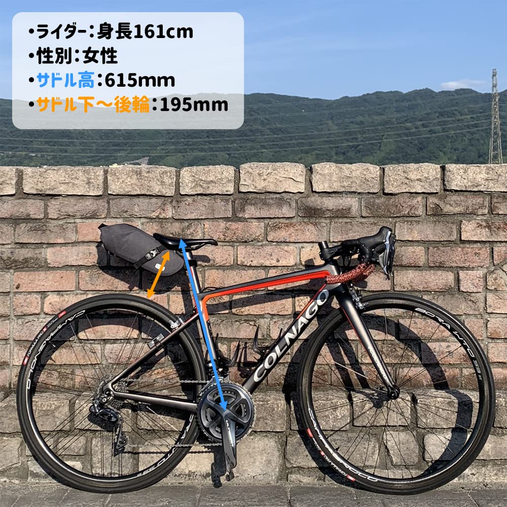 Rnigomaru Waterproof Saddlebag BB Travel Messenger Bag, Gray