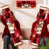 Cartoon 2026 Horse Year Door Couplets Year of Horse Hanging Pendant Festival Couplets Traditional Red Color