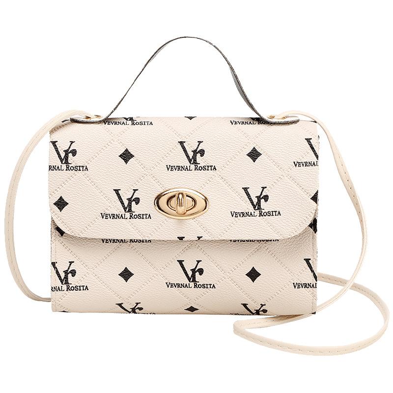 Fashionable Presbyterian Small Square Bag New Style Handbag Bag Women's Crossbody Bag Niche Design Shoulder Bag