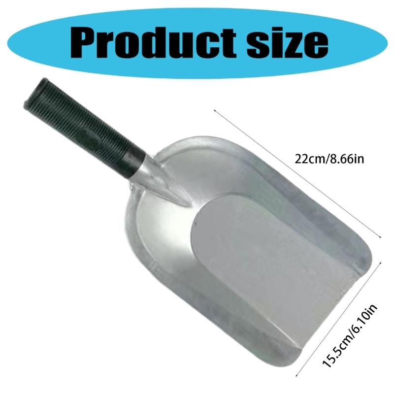 Reliable Stainless Steel Hand Shovel Square Hand Trowel for Various Gardening and Landscaping Needs Soil Digging Tool