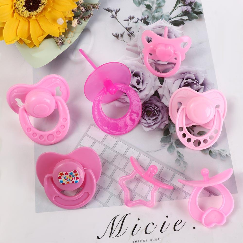 Pretend Play Miniature Pacifier DIY Decoration Pacifier Toy Doll Pacifier  Doll Accessories