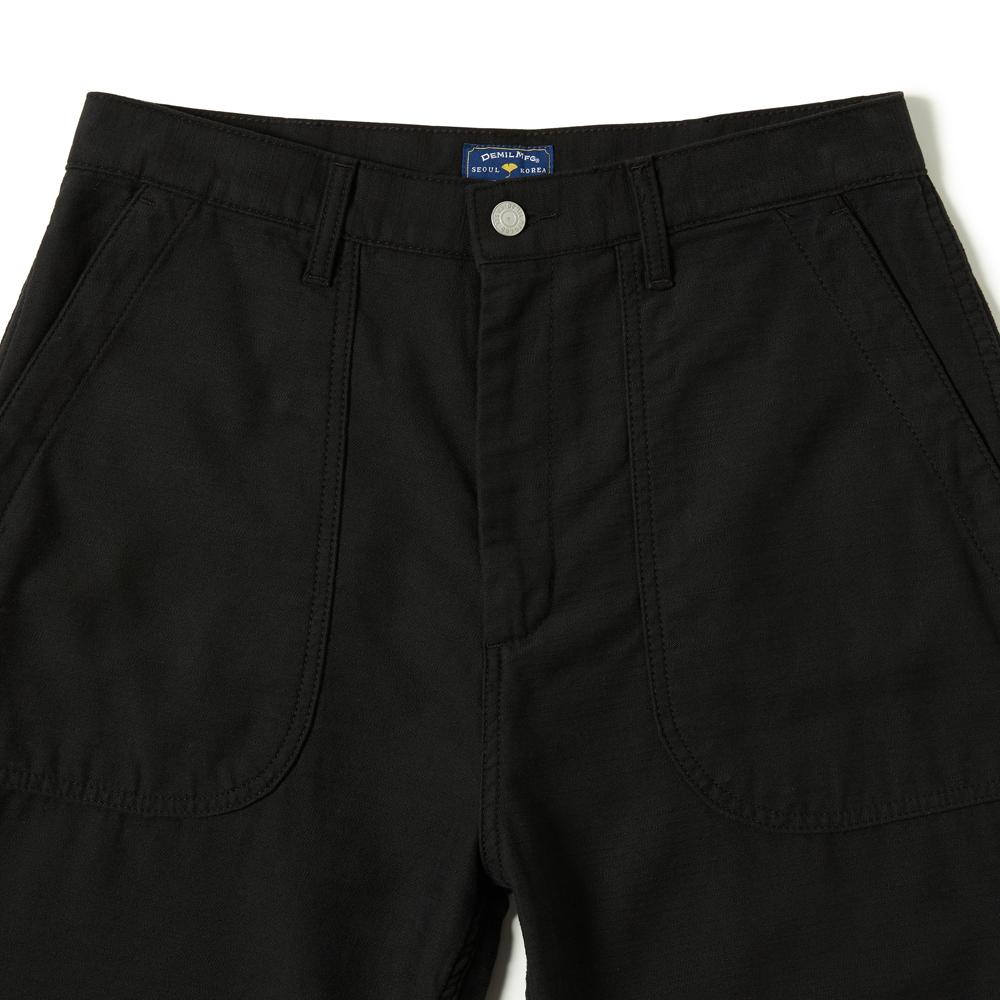 DEMIL Lot.035 Fatigue Daily Trousers Black