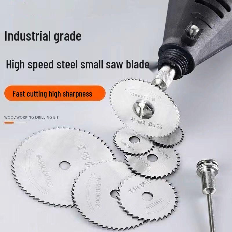 8-Piece High-Speed Steel Mini Saw Blades Set for Electric Grinders