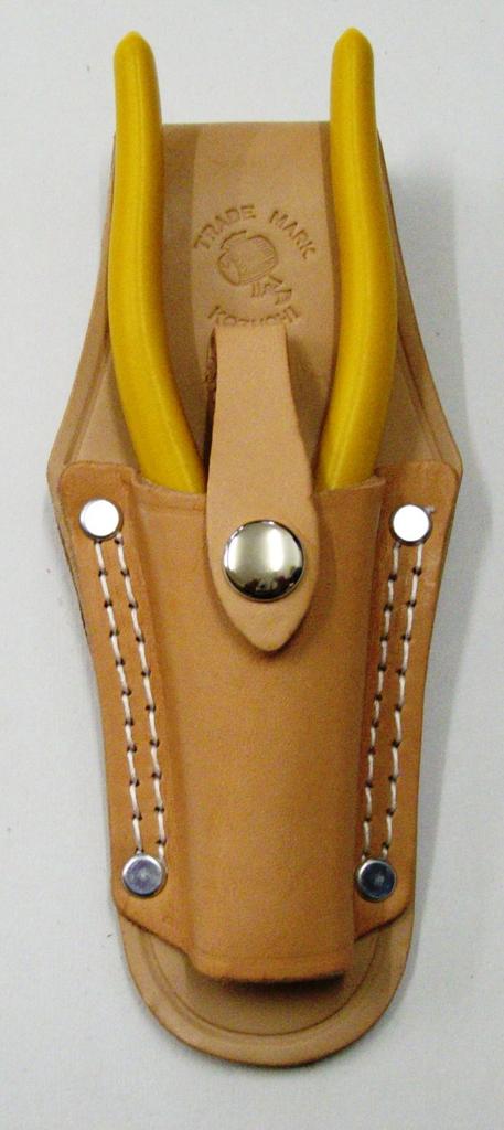 KOZUCHI Leather Pliers 1 with Holder, 8-inch, Pliers, Stopper, Embossed, PL-02