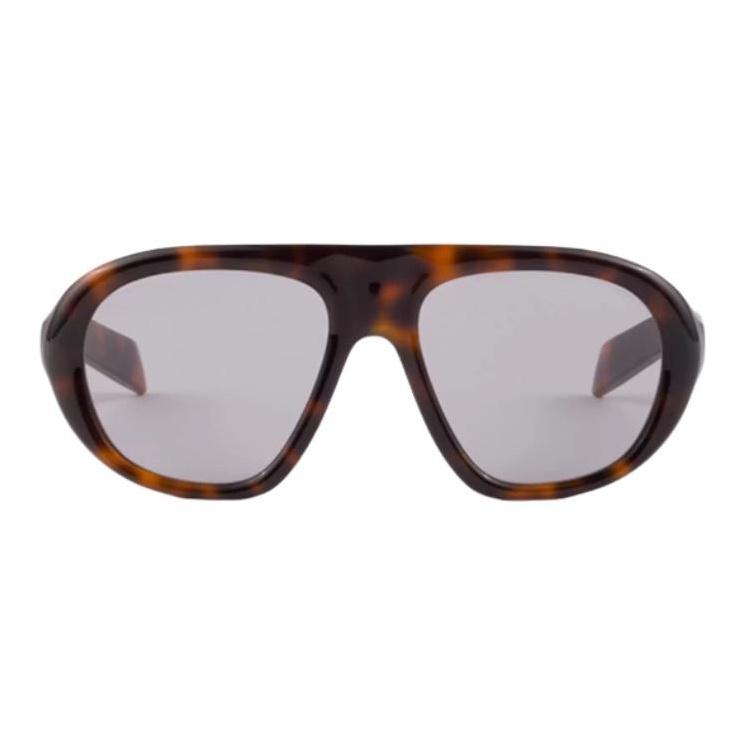 

Prada Logo Pilot Sunglasses Women sunglasses Tortoise SPRC05_E20D Basic Packaging-Eyeglass Case+Box,56,Tortoiseshell