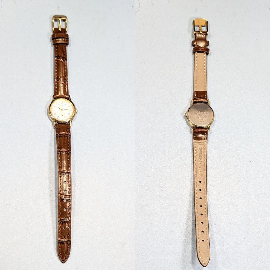 [USED] SEIKO AVENUE Small Seconds Women's Watch Battery Strap Replaced, Working Condition Y-05