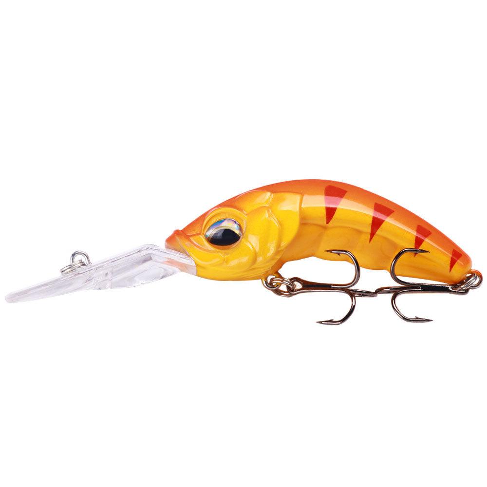 

New10.3cm12gFloating Minnow Lua Bait Bionic Fake Bait for Bass, Universal Set for Freshwater and Sea Fishing 10.3CM-12G