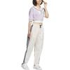 Adidas Originals Color Block Casual Outdoor Sports Polo Shirt Women Tops Purple IW6301