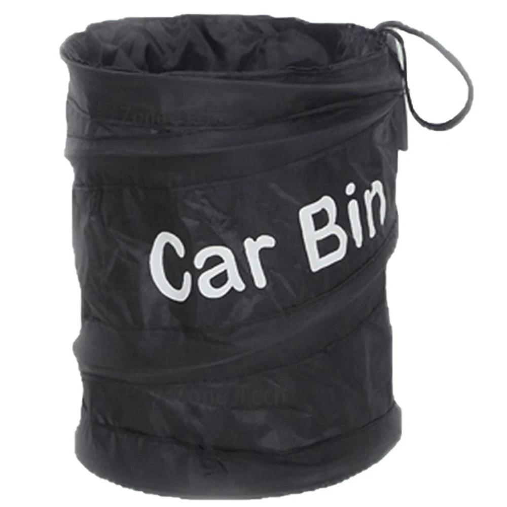 

Car Trash Portable Vehicle Garbage Can Foldable Pop-up Waterproof Bag Waste Basket Auto Accessories Interior Car Accessory