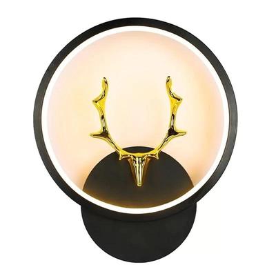 Abs Plastic Led 3 Color Home Decor Fancy Wall Indoor/Outdoor Decorative Lights -(Warm+Natural+Coolwhite) (1, Hiranhead-Round)