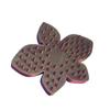Pet Grooming Comb Flower Shape Plastic Detangling Massage Brush Cat Shedding Brush Removes Hair Mats Tangles Loose Fur for Short to Long Haired Cats
